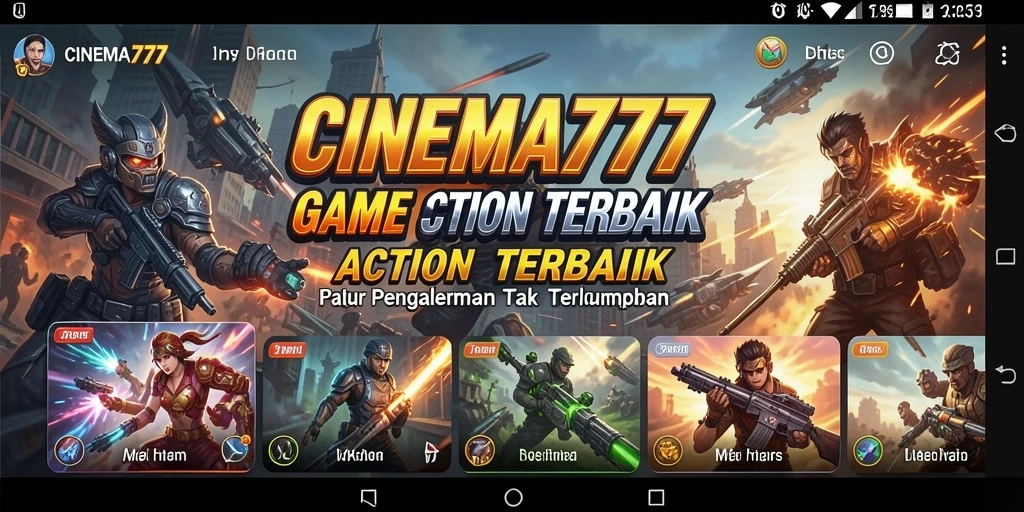 Gameplay seru CINEMA777 dengan grafis menakjubkan dan aksi mendebarkan.