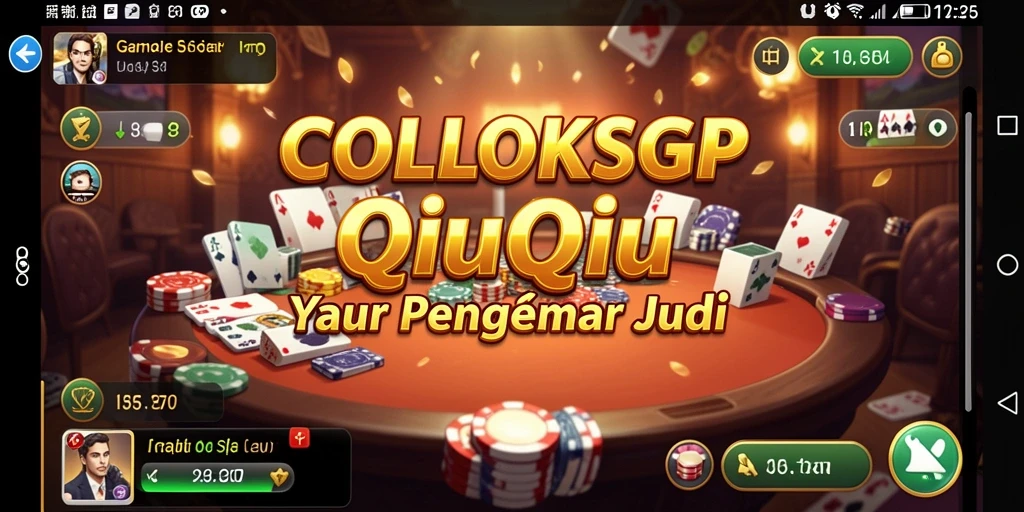 Tampilan gameplay seru QiuQiu di COLOKSGP.