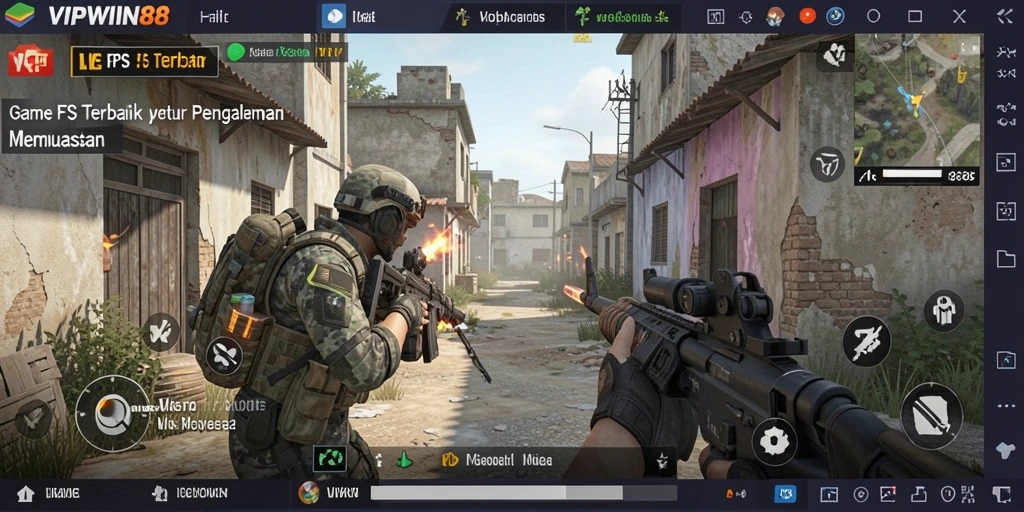 Tampilan gameplay action-packed dari VIPWIN88 dengan visual yang tajam.