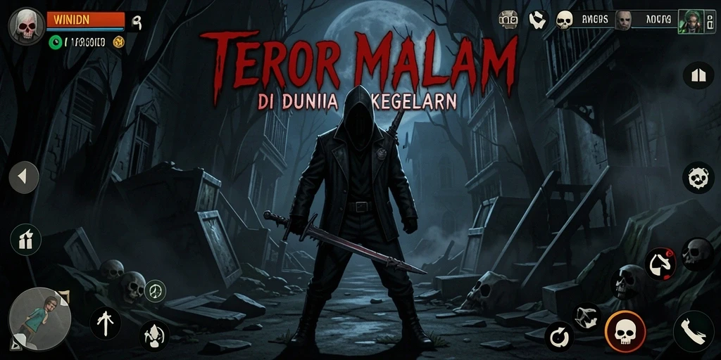 Gameplay HORROR menyenangkan di dunia kegelapan WINIDN.